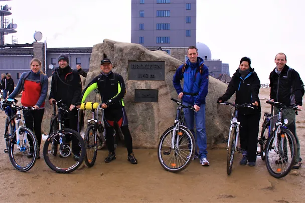 Team auf dem Brocken Team auf dem Brocken