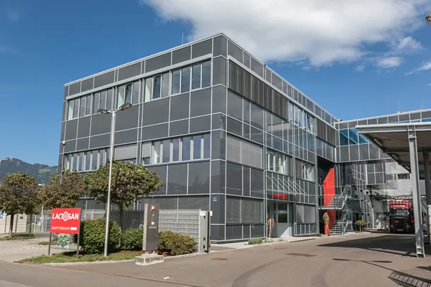 Gebäudeansicht Standort von Lactosan Gebäudeansicht Standort von Lactosan