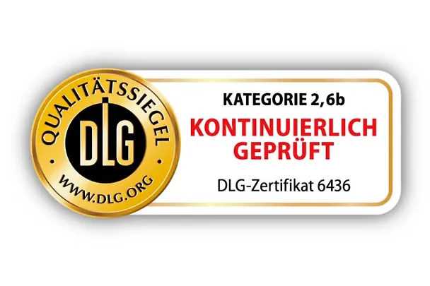 DLG Qualitätssiegel DLG-Zertifikat 6436 DLG Qualitätssiegel DLG-Zertifikat 6436