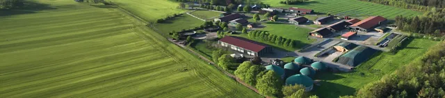 Luftbild von Gut Hülsenberg