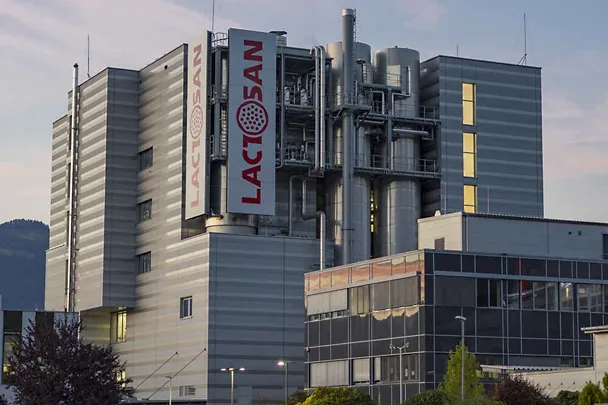 Werksgebäude der Lactosan