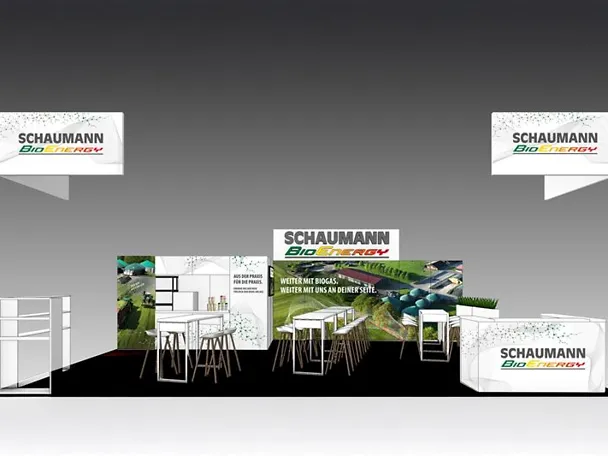 Grafik Messestand BiogasConvention 2025
